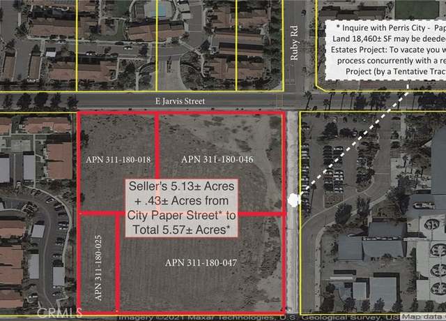 Property at 0 Between Dale and Jarvis, Perris, CA 92571