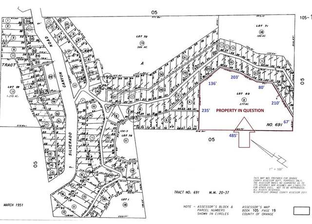 Property at 0 Silverado, Silverado Canyon, CA 92676