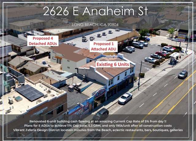 Property at 2626 E Anaheim St, Long Beach, CA 90804, 4 beds, 6 baths