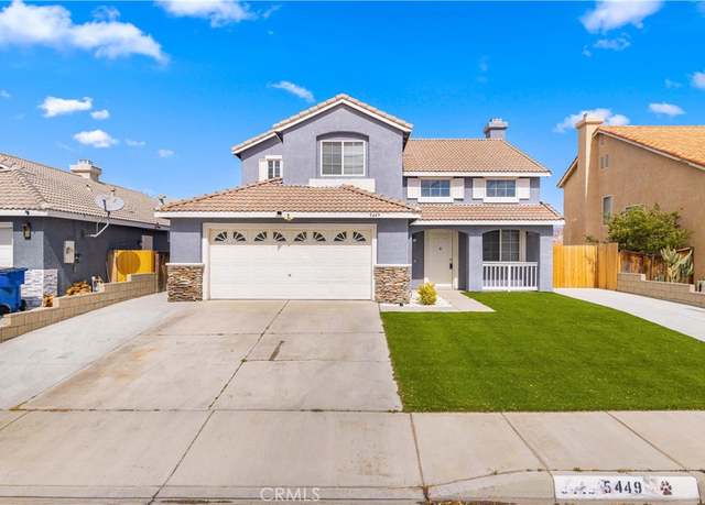 Property at 5449 Essex Dr, Palmdale, CA 93552, 4 beds, 3 baths