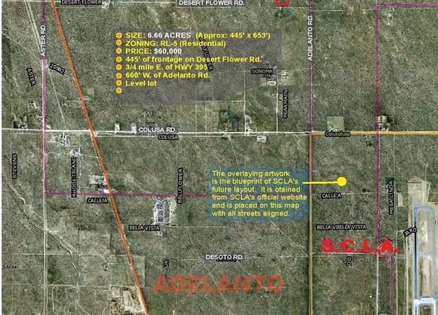 Property at 0 Desert Flower Rd. & Adelanto Rd. Rd, Adelanto, CA 92301
