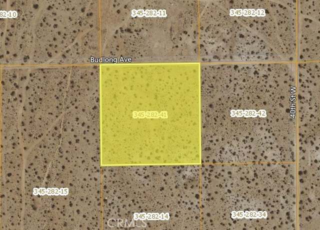Property at 0 Budlong Ave, Rosamond, CA 93560