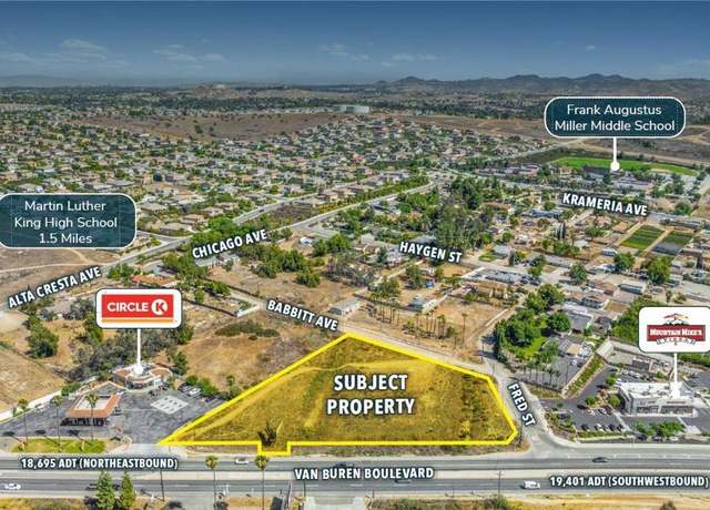 Property at SEC Van Buren Blvd. & Fred St, Riverside, CA 92508