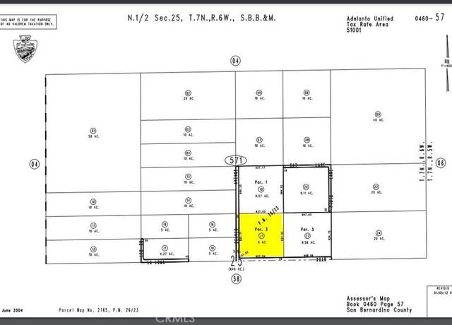 Property at 0 Beaver Parcel #0460-571-21 Ave, Adelanto, CA 92301