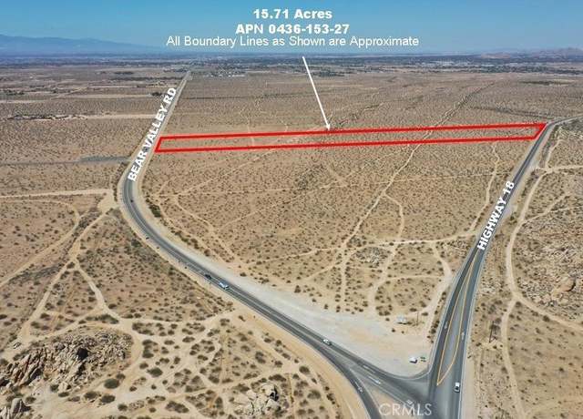Property at 18 Hwy & Bear Vly, Unincorporated, CA 92307