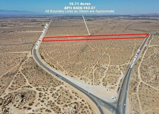 Property at 18 Hwy & Bear Vly, Unincorporated, CA 92307