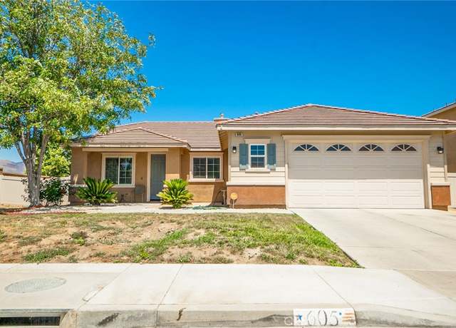 Property at 605 Wildrose Cir, San Jacinto, CA 92582, 4 beds, 2 baths