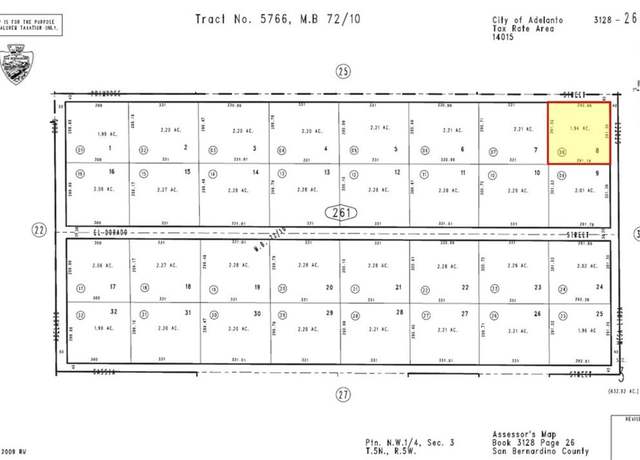 Property at 0 Primrose St, Adelanto, CA 92301