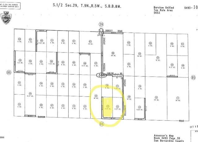 Property at 0 Off Bellflower #5, Helendale, CA 93516