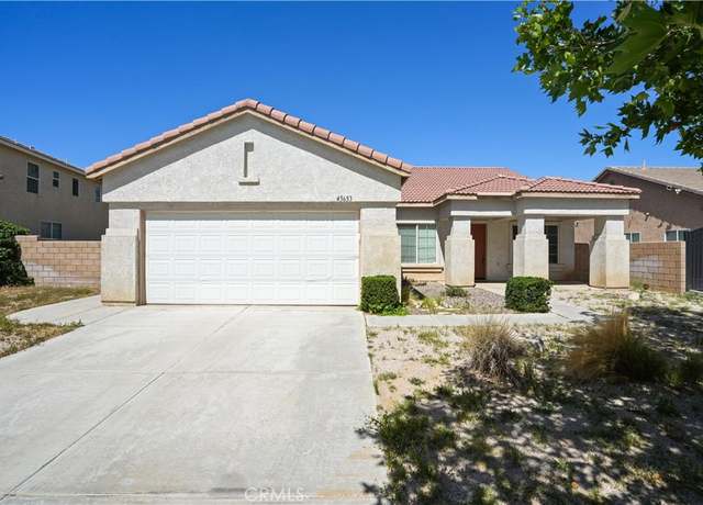 Property at 45653 21st St W, Lancaster, CA 93536, 3 beds, 2 baths