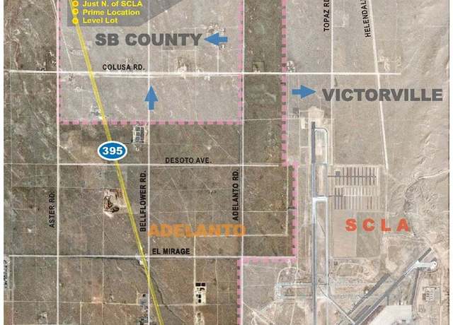 Property at 0 Helendale Rd. & Torosa-10 ac Ave, Adelanto, CA 92301