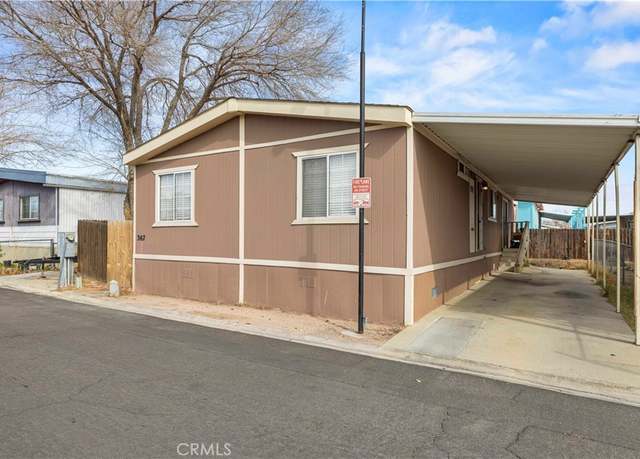Property at 3300 15th St W #367, Rosamond, CA 93560, 4 beds, 2 baths