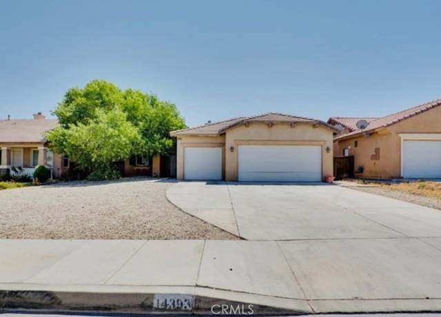 Property at 14393 Jeremiah St, Adelanto, CA 92301, 4 beds, 2 baths