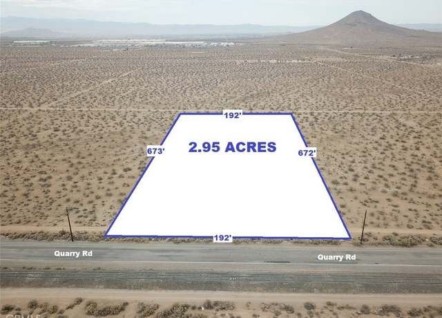 Property at 0 Quarry Rd, Apple Valley, CA 92307