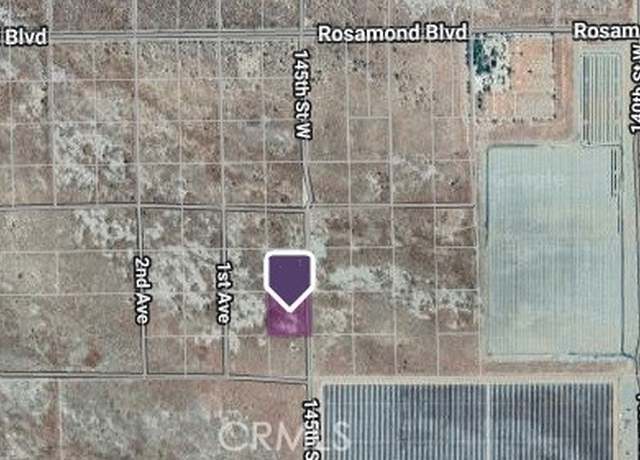 Property at 0 145th, Rosamond, CA 93560