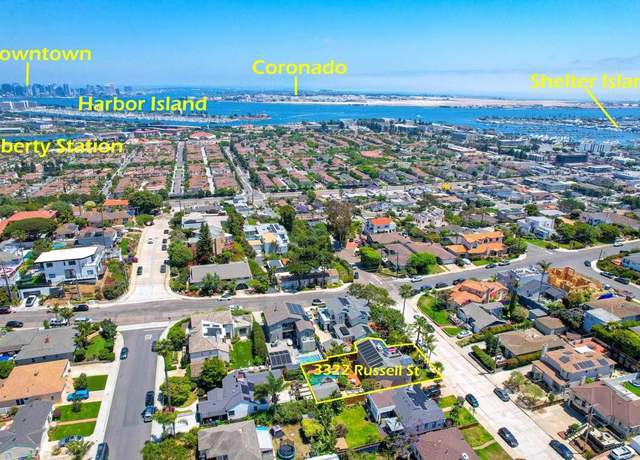 Property at 3322 Russell St, San Diego, CA 92106, 4 beds, 3 baths
