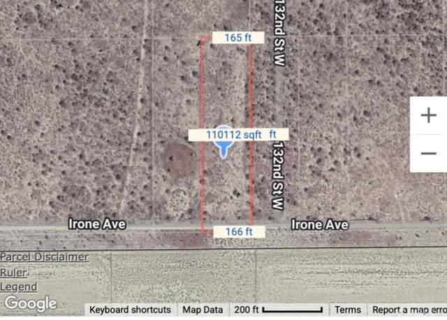 Property at 0 Irone Ave, Rosamond, CA 93560