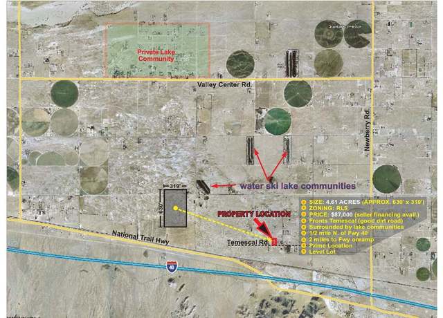 Property at 0 Tujunga Ave. & Temescal St, Newberry Springs, CA 92365