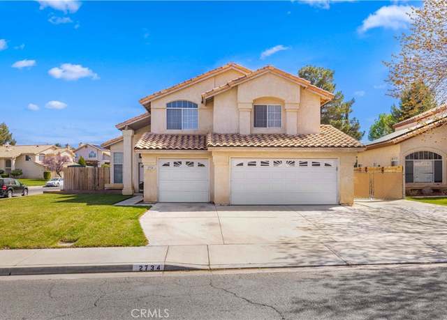 Property at 2734 W Pillsbury St, Lancaster, CA 93536, 4 beds, 3 baths