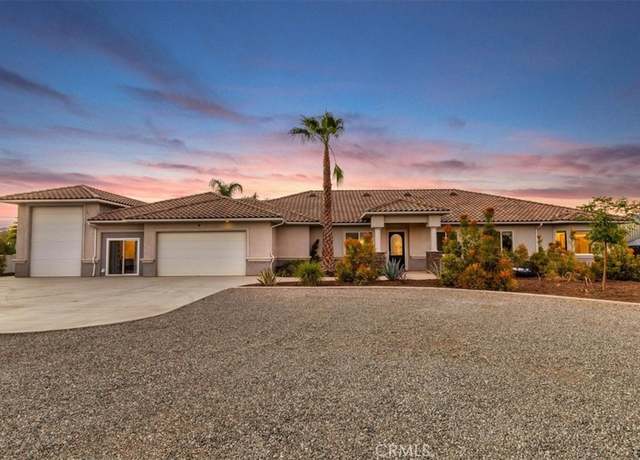 Property at 17180 Mockingbird Canyon Rd, Riverside, CA 92504, 5 beds, 4.5 baths