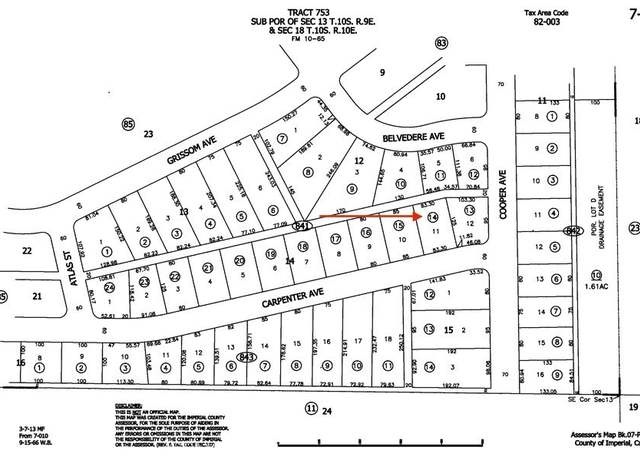 Property at 1412 Carpenter Ave, Salton Sea, CA 92274