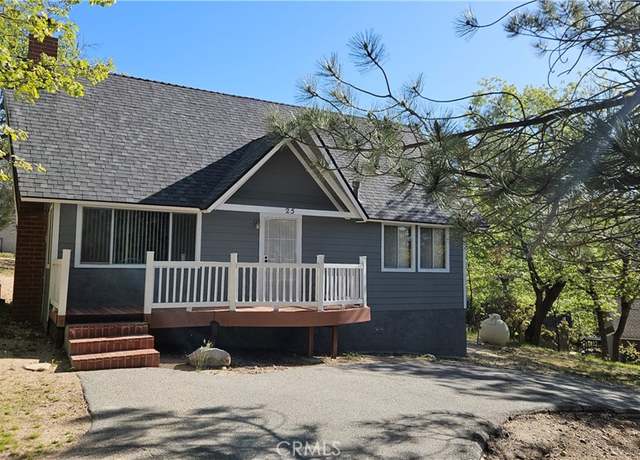 Property at 25 Manzanita, Running Springs Area, CA 92382, 2 beds, 1 bath