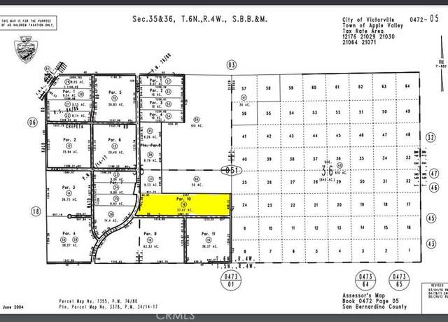 Property at 0 Apple Valley Parcel #0472-051-16 Rd, Apple Valley, CA 92307