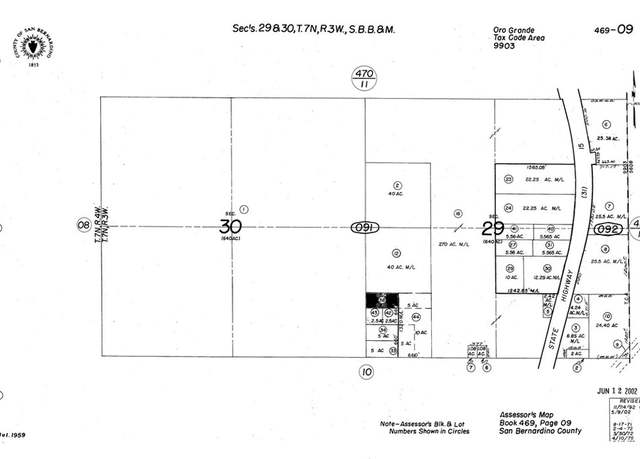 Property at 0 AKA N Bell Mountain and W Power Line, Oro Grande, CA 92368
