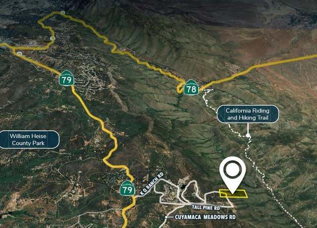 Property at Tall Pine Road & K Q Ranch Rd, Julian, CA 92036