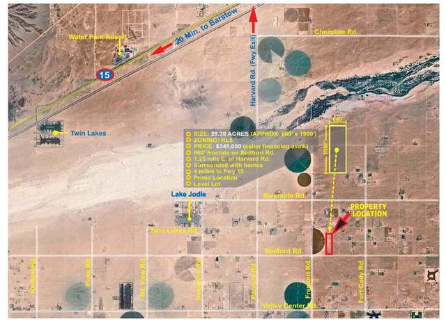 Property at 0 Harvard Rd. & Bedford Rd, Newberry Springs, CA 92365