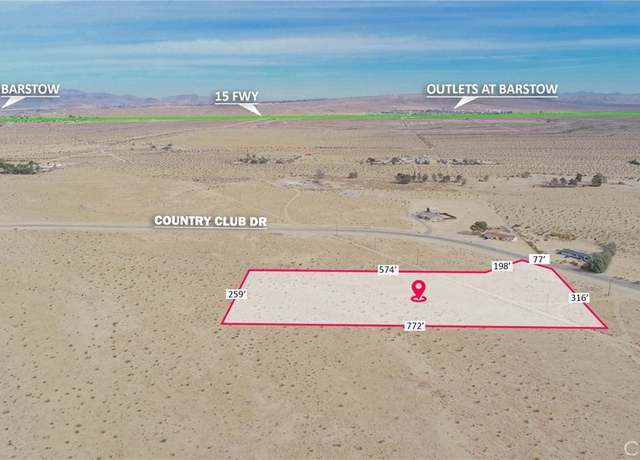 Property at 0 Country Club Dr, Barstow, CA 92311