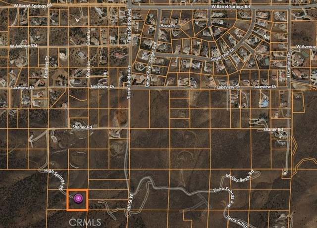 Property at 0 High Spring & T8 near 7th St W, Palmdale, CA 93551