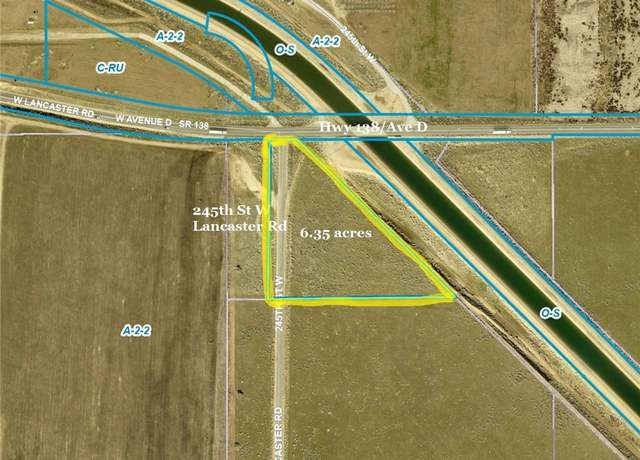 Property at 0 245th St W/Lancaster Rd, Lancaster, CA 93536