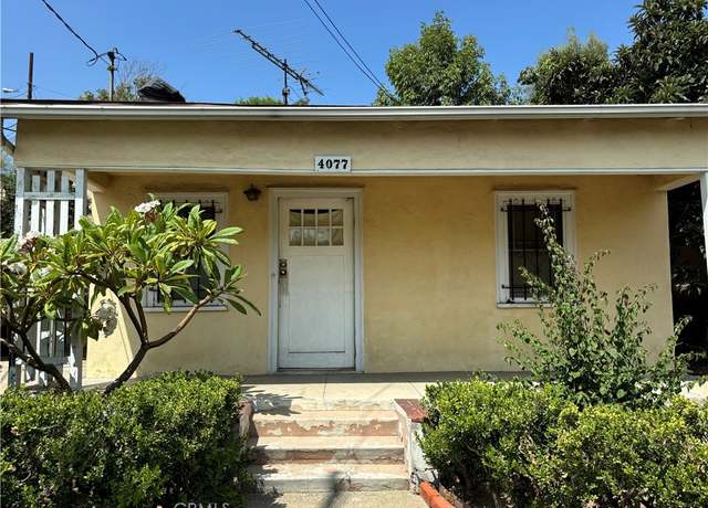 Property at 4077 San Carlos St, Los Angeles, CA 90063, 2 beds, 1 bath