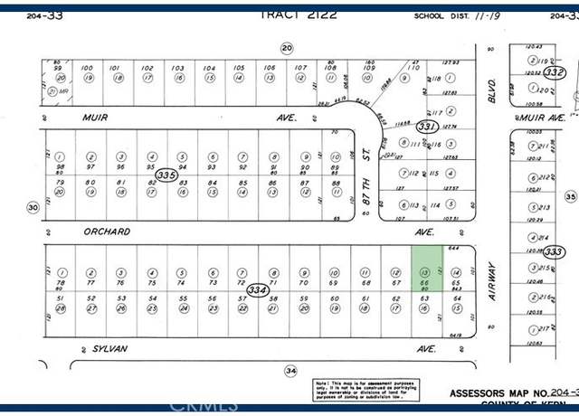 Property at 66-LOT Orchard Ave, California City, CA 93505