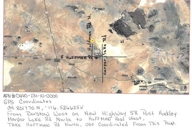 Property at 10 Kramer Junction area Rd, Kramer Junction, CA 92347