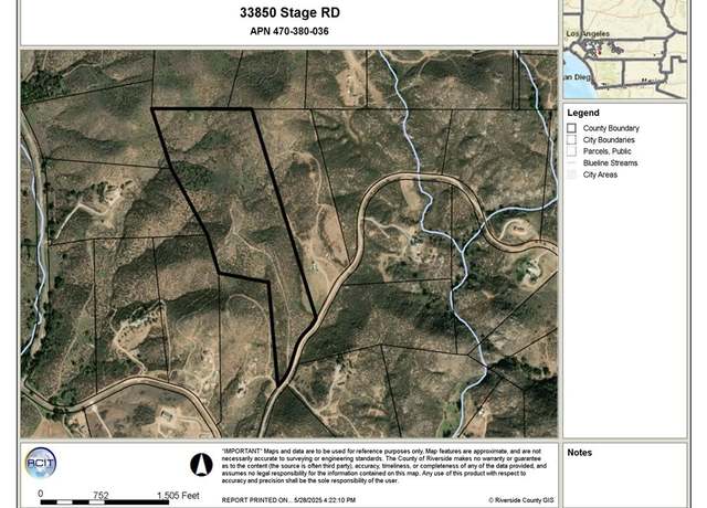 Property at 33850 Stage Rd, Temecula, CA 92592