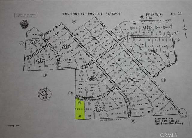 Property at 0 0418-258-01-0000, Barstow, CA 92311
