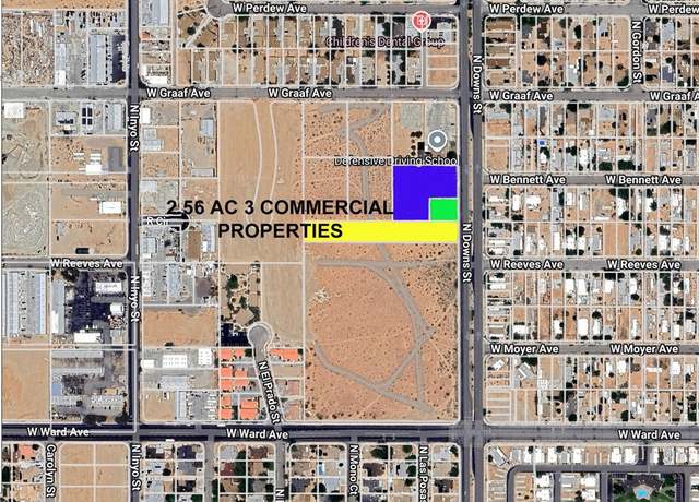 Property at 0 3 Commercial Properties N. Downs St, Ridgecrest, CA 93555