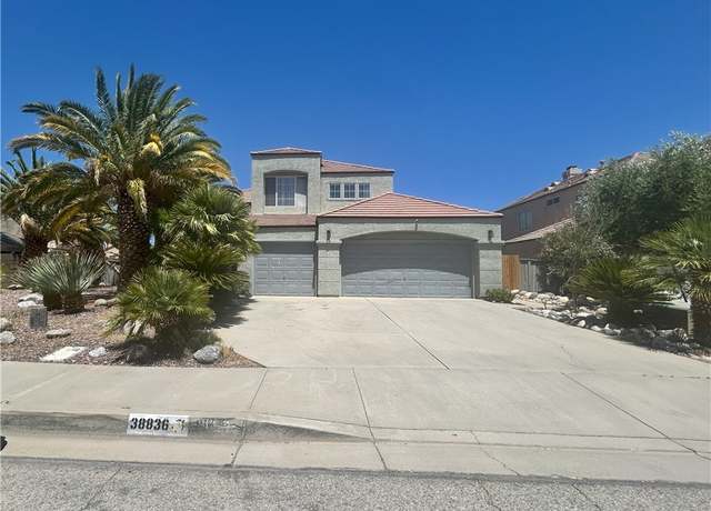 Property at 38836 Calistoga St, Palmdale, CA 93551, 3 beds, 2.5 baths