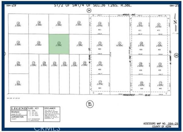 Property at 2-AC Near Ridgecrest Blvd, Inyokern, CA 93527
