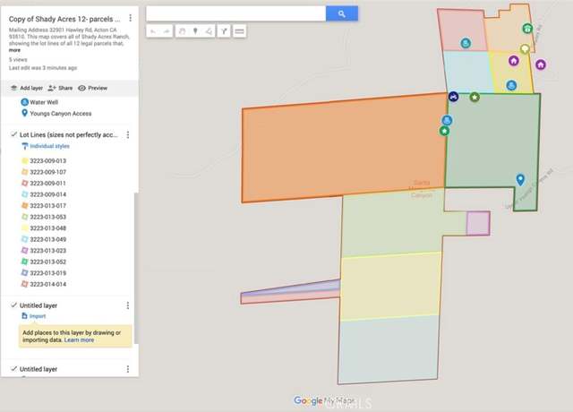 Property at 99999 1 1/ AV FREEWAY VIC HUBBA 2 MI, Acton, CA 93510