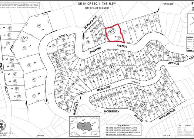 Property at 0 prevost, Lake Elsinore, CA 92530