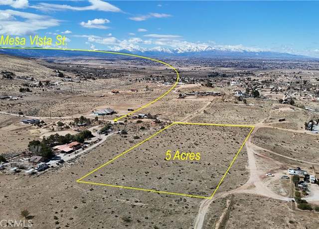 Property at 0 Mesa Vista St, Apple Valley, CA 92308