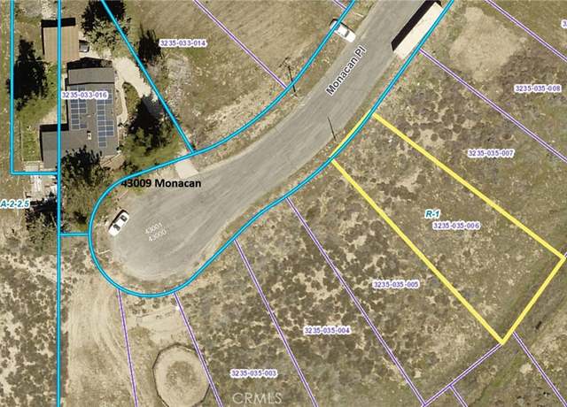 Property at 0 Monacan Pl / 3235035006, Lake Hughes, CA 93532