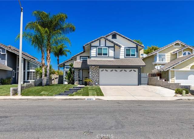 Property at 39985 Falcon Way, Murrieta, CA 92562, 4 beds, 2.5 baths