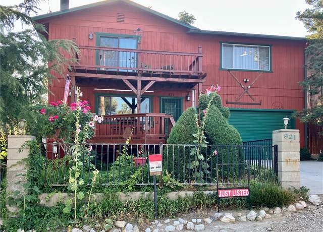 Property at 921 Piru Way, Frazier Park, CA 93225, 3 beds, 2 baths
