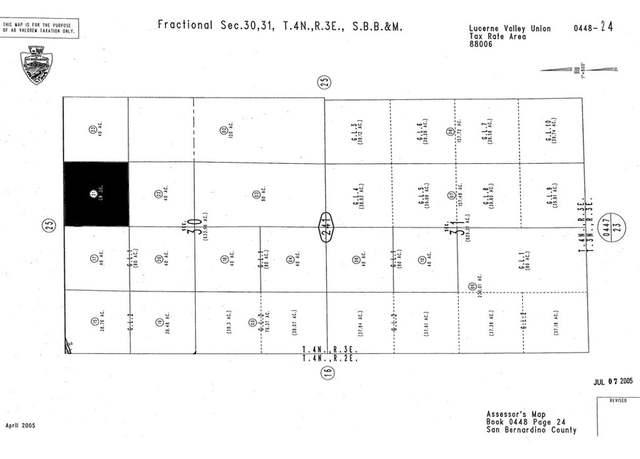 Property at 0 AKA Stony Ridge Rd, Lucerne Valley, CA 92356