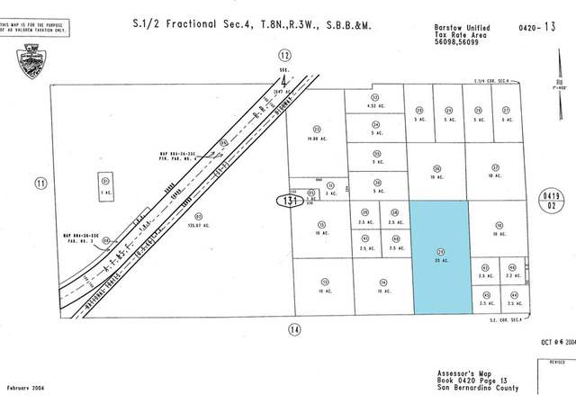 Property at 0 Off National Trails #2, Hodge, CA 92311