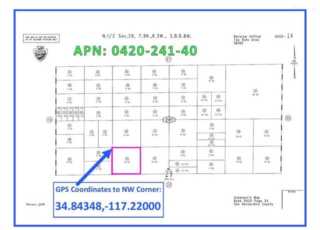 Property at 1-Mi W HInkley Rd, Barstow, CA 92311